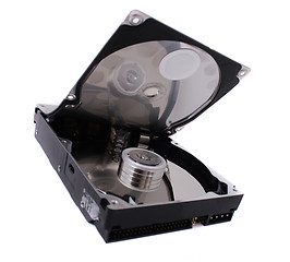 Image showing open hard drive