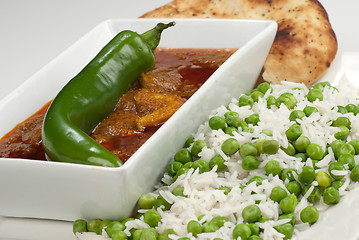 Image showing Chicken Madras curry