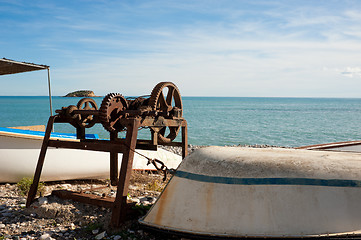 Image showing Fishing boats