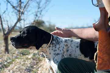 Image showing Hunting partners