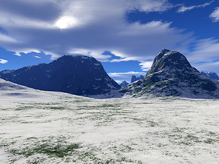 Image showing winter landscape