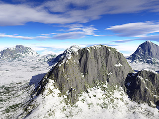 Image showing winter landscape