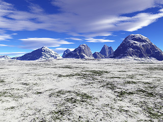 Image showing winter landscape