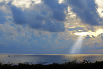 Image showing Sunset Aruba
