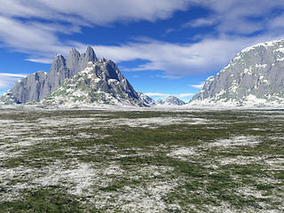 Image showing winter landscape