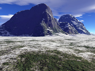 Image showing winter landscape