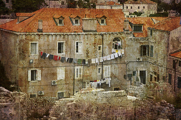 Image showing Dubrovnik vintage