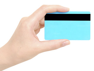 Image showing card in a hand