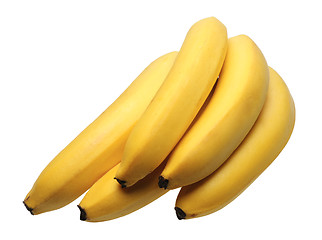 Image showing Bananas, isolated