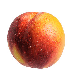 Image showing Nectarine, isolated