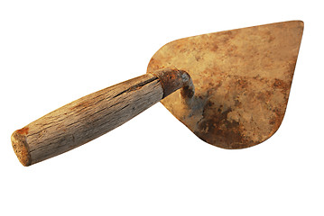 Image showing construction trowel