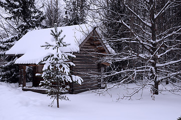 Image showing Wooden Orthodox Church of the 17th Century