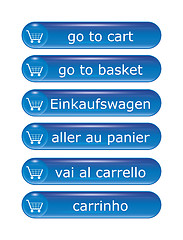 Image showing shopping icons