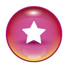 Image showing pink star