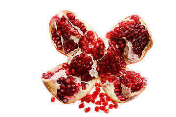 Image showing  broken pomegranate