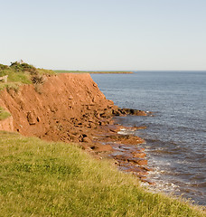 Image showing Red Cliffs Of PEI