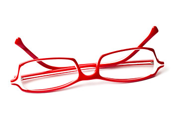 Image showing Red glasses