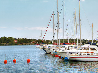 Image showing Yachts