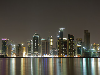 Image showing Doha under construction