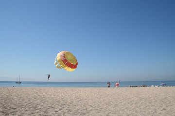 Image showing Mexico Beach Scene