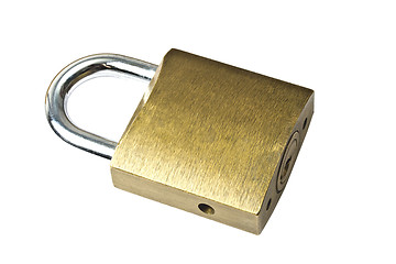 Image showing Padlock isolated on white