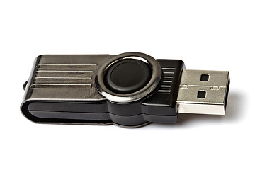 Image showing USB memory stick isolated on white 