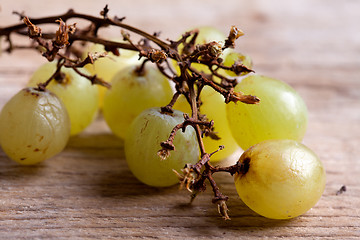 Image showing White Grapes