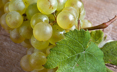 Image showing White Grapes