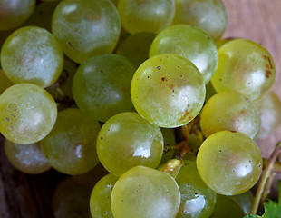 Image showing White Grapes