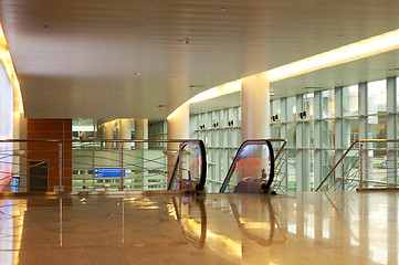 Image showing Arrival lounge of the international airport