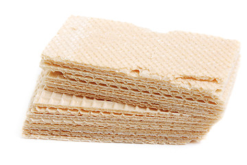 Image showing Pile dry waffleses