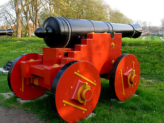 Image showing Vintage cannon