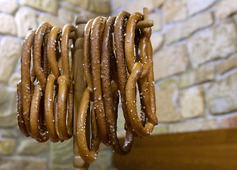 Image showing Bagels on the table