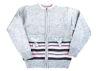 Image showing Baby knitted sweater