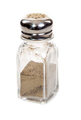 Image showing Glass pepper shaker