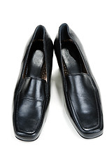 Image showing Black feminine loafers