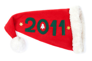 Image showing Red Hat Santas in Numbers 2011