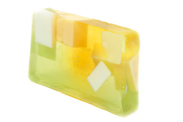Image showing Apple transparent fruit soap