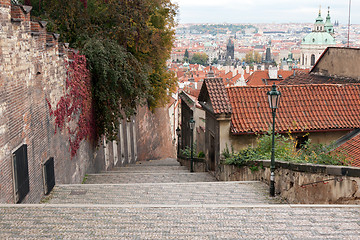 Image showing View of Prague from the top