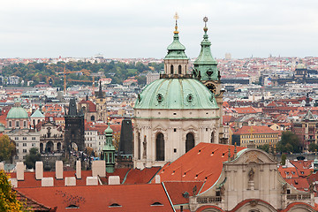 Image showing View of Prague from the top