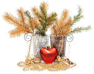 Image showing Christmas still life