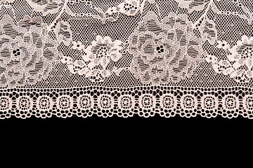 Image showing Pink lace