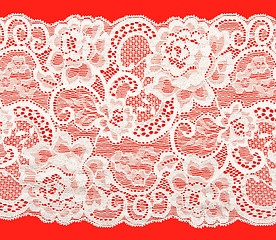 Image showing White lace