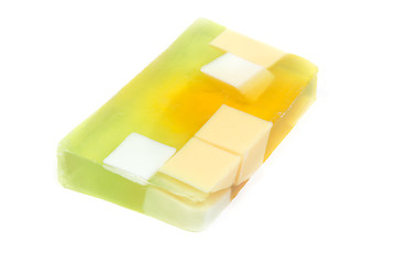 Image showing Apple transparent fruit soap