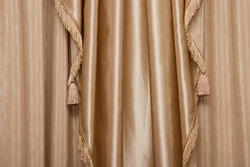 Image showing Hanging curtain