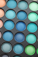 Image showing eyeshadows