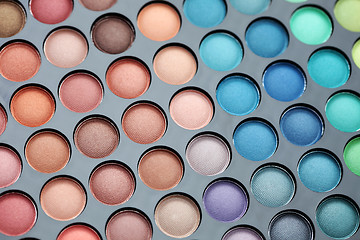 Image showing eyeshadows