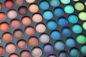 Image showing eyeshadows