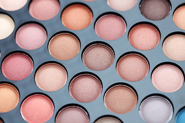 Image showing eyeshadows