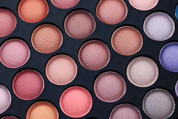 Image showing eyeshadows